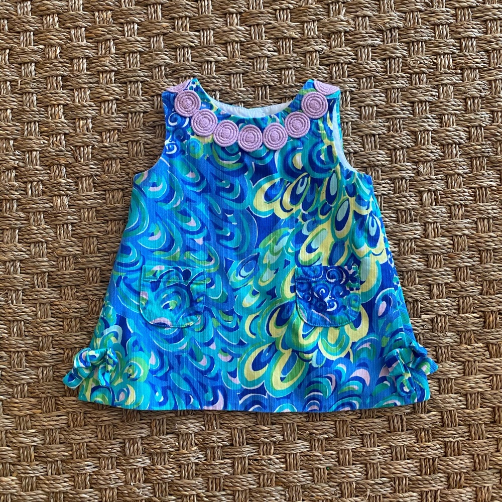 Authentic Lilly Pulitzer Baby Shift Dress, 3-6 mos